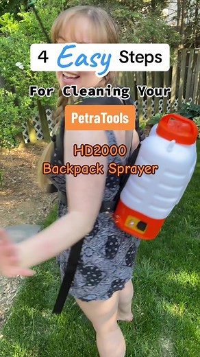 This sprayer is a LIFESAVER! But its important that it gets the proper care and maintenance so it can keep thriving for you in all you backyard garden and lanscaping diy projects. Follow these steps and you’ll be good for years! #petratools #petratoolssprayers #lawndiy #backyardprojects #gardensprayer #producttest