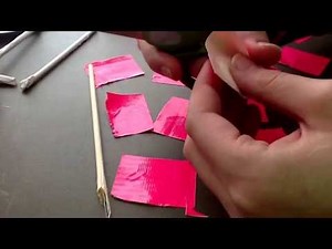 How To Make a Duct Tape Flower