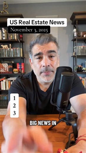 Investors are buying 30% of all homes while the housing market enters a “deflationary vortex” 📉 Three major stories shaking up real estate right now: 🏘️ Record investor purchases are pushing out regular buyers 📊 Home prices falling in nearly half of U.S. states 🏛️ Government shutdown freezing housing activity in federal worker markets But here’s the twist: mortgage rates just hit 6.17%—the lowest in over a year. So why aren’t buyers jumping in? Watch to understand what’s really happening in 