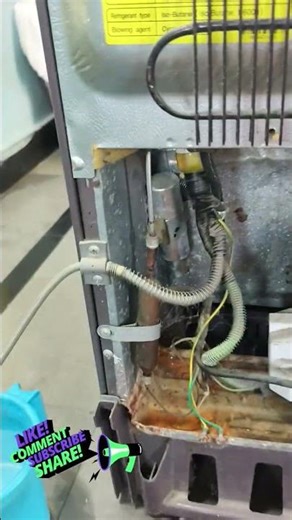LG sin #repair single door refrigerator before leakage ph joint