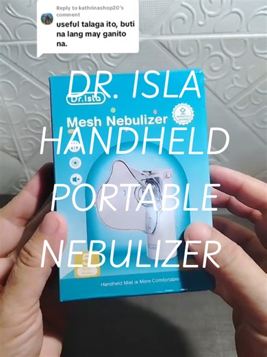 Explore the DR. ISLA Handheld Portable Nebulizer