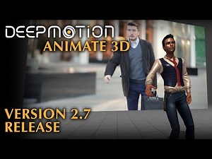 DeepMotion: Animate 3D | V2.7 Release - Half Body Tracking | AI Motion Capture
