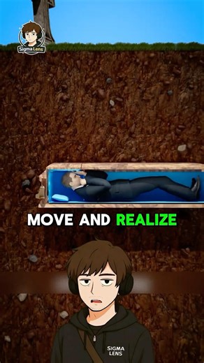 The Terrifying Reason Coffins Had Bells💀 #shortsviral #shortsfeed #3danimation