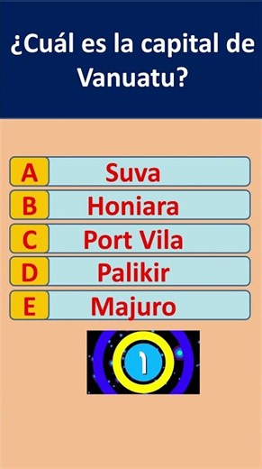 what is the capital of Vanuatu