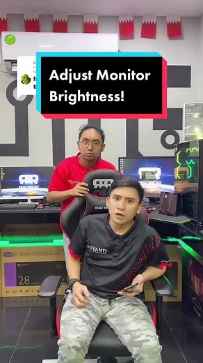 Reply to @n0t_the_same_anymore Here are two ways to adjust your monitor’s brightness! ✨ #howyoufixthat #tutorial #pctips