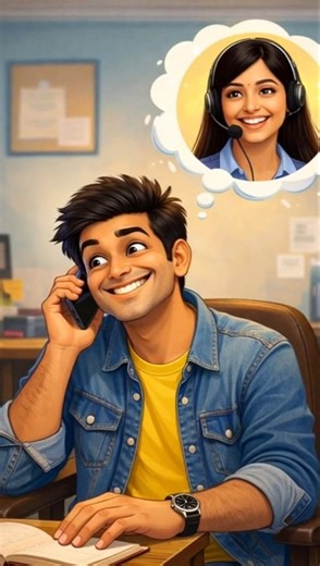 🤵😂😂🤳customer care se hee flirt🤦🤦#youtubeshorts #funny #ai #comedy