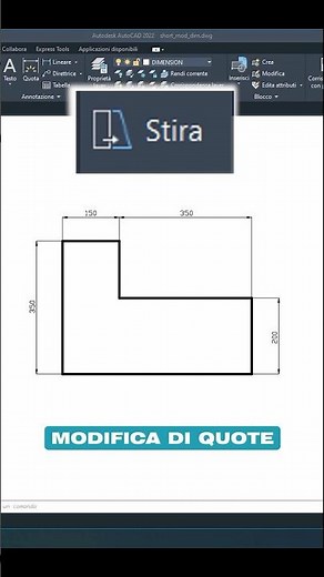 COME SI FA? CAD 2D e Modifica disegni 📐 📌 #progettazione #autocad #nanocad