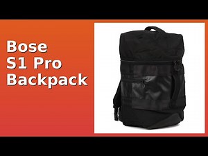REVIEW (2025): Bose S1 Pro Backpack. Features.