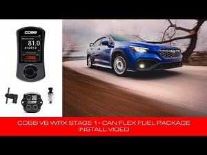 COBB Tuning - Subaru VB WRX COBB Stage 1+ CAN Flex Fuel Install