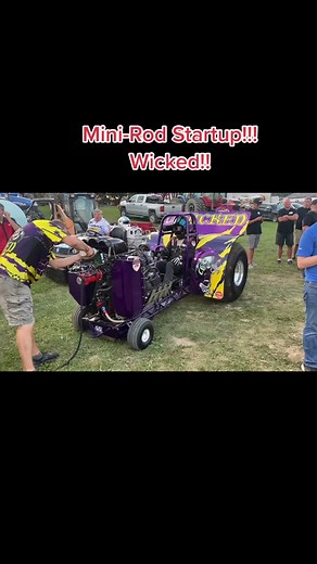 #tractorpulling #minirods