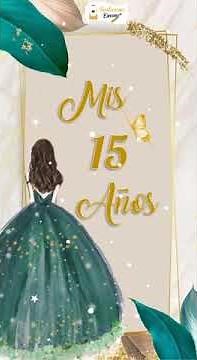 INVITACIONES VIRTUALES "MIS 15 AÑOS"