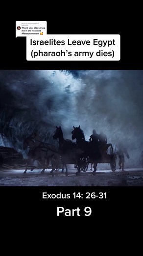 Reply to @elizabeth692u 🎥| Series: Moses and The Ten Commandments | #fyp #egypt #israelites #viral #christiantiktok #power #exodus #godisgood #redsea