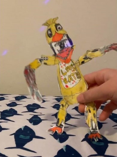 Paper fnaf #fnaf #papercraft #paper #papercrafts