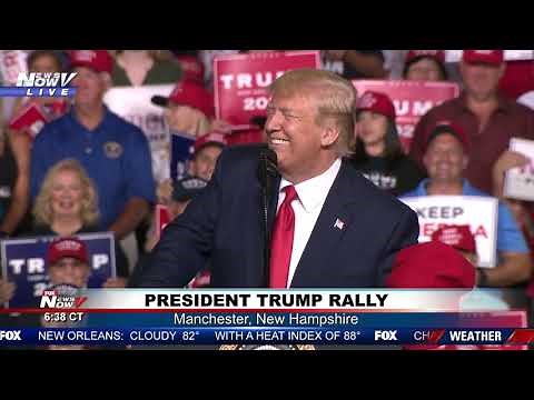 FULL RALLY: President Trump in Manchester, New Hampshire