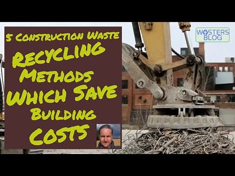5 Construction Waste Recycling Methods Which Save Building Costs