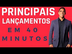 Lançamentos Contábeis: PRINCIPAIS em 40 min!