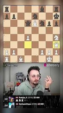 Levy rozman plays the alien Gambit!! he turns into witty alien