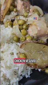 Grandma's Chicken Vesuvio #dinnerrecipe #puertoricanfood #recipe