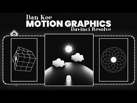 How To Edit A Dan Koe Motion Graphics Video In Davinci Resolve | Part 01