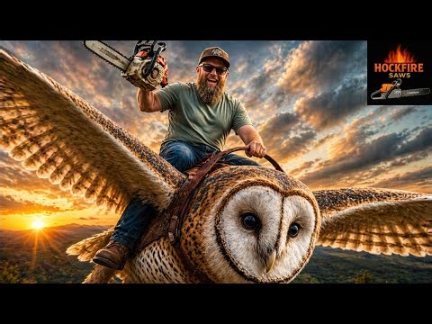 I Carved a GIANT Owl with a Chainsaw… But It’s Not For Me