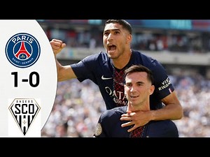 Paris Saint-Germain 1-0 Angers | Ligue 1 | Extended Highlights