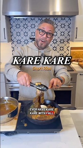 Kare Kare Filipino Peanut Stew with braised Short Ribs