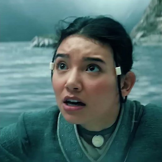 Avatar: The Last Airbender | Aang & Katara vs Water Serpent Fight 🌊 Official Clip | The Mystery Reel