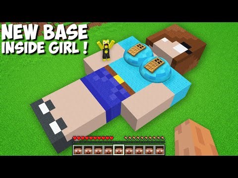 I found SECRET BASE INSIDE HEROBRINE GIRL in Minecraft ! WHAT INSIDE HEROBRINE WOMAN ?