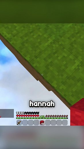 God Bridge in Minecraft Bedwars with Hannahxxrose