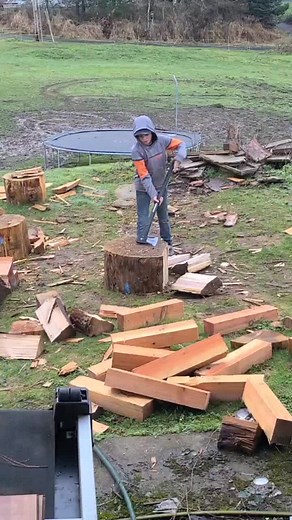 raise em right!!!! #pnw #10k #dirtyhandscleanmoney #creator #countryboy #logging #pitchingnotcatching @d.trump2022