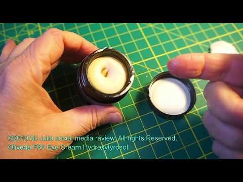 Oliveda F60 Eye Cream Hydroxytyrosol Corrective (product review)