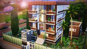 模拟人生4速建搬运|现代公寓 by MTsims