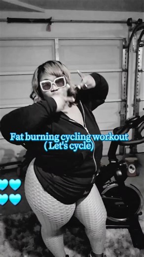 Fat burning cycling workout ( let's cycle)