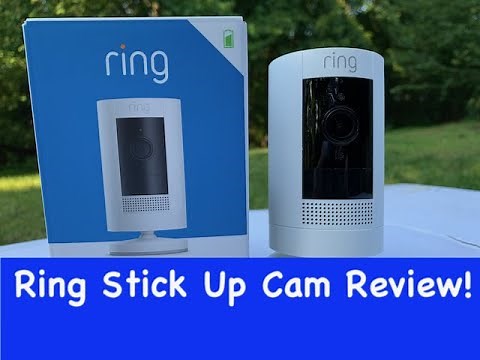Ring Stick Up Cam Battery - Unboxing and Product Review