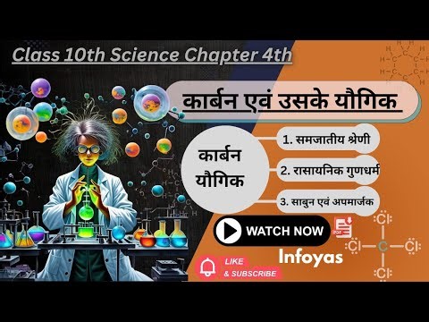 कार्बन योगिकों के रासायनिक गुणधर्म। साबुन एवं अपमार्जक। Class 10th Science Chapter 4th। #ncert #rbse