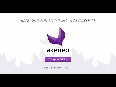 🇬🇧 Akeneo PIM - Viewing and Searching Products