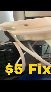 Quick fix to a bottom loading water cooler dispenser 🤔