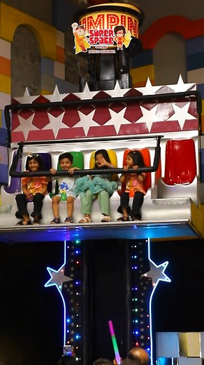 1.7K views | Up, down, and full of giggles! The Jumping Star ride is a bouncing blast at Super Space!  #JumpingStarFun #SuperSpaceVibes #superspacelahore #funatsuperspace #SuperSpace | Super Space | Facebook