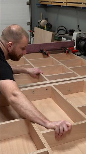 Modular Torsion Box Workbench Build #woodworking #build #diy