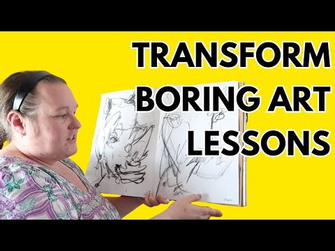 Timed Drawing in the Classroom | Free Lesson Plan for Creative Teachers ✅