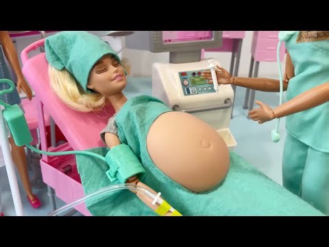 Satisfying Barbie's OBGYN Center Play Setting and Hospital Set Unboxing ASMR Videos