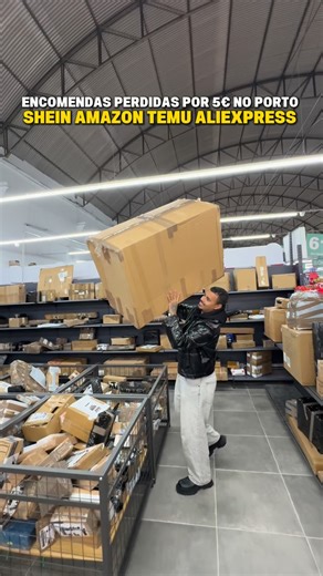 Maurilio Oliveira • Portugal on Instagram: "Encomendas perdidas da Amazon, Shein, Temu e AliExpress por apenas 5 € 📦😱💲 Fomos explorar a @multimark.portugal o mais novo do Porto outlet gque agora tem as famosas encomendas perdidas todo dia; os valores das caixas são diferentes. Eu fui na quinta-feira e dei muita sorte: encontrei um telefone e um aspirador! 📦 Por lá tem encomendas perdidas da Shein, Temu, AliExpress, Amazon e muito mais!! 🛍️😍 Valores das caixas durante a semana👇 Segunda-fei