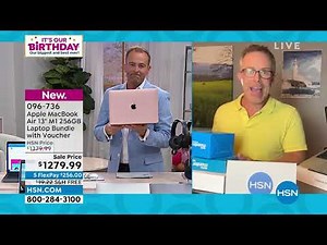 Apple MacBook Air 13" M1 256GB Gold Laptop Bundle with V...