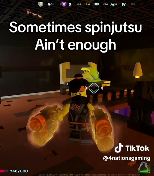 Elemental Runes in Lego Fortnite Gameplay