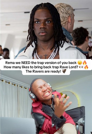 Rema we’re begging, bring back the TRAP version of you 😮‍🔥🔥 How many likes to unlock trap Rave Lord again? 👀 The streets, the timeline, everybody is READY 💥 #rema #trap #creatorsearchinsights #trapmusic #ravers