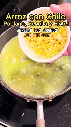 Rice with Poblano Pepper and Corn | Shorts