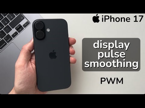 iPhone 17 | How to Turn On/Off Display Pulse Smoothing (PWM)
