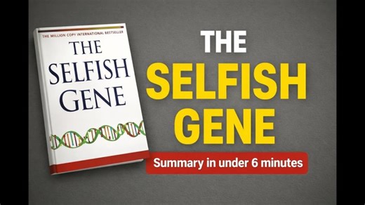 The Selfish Gene Book Summary in 6 Minutes: Evolution Explained | Chaminda Tennakoon