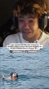 Capri started CRYING after...💔👀 ‪@PiperRockelle‬ #piperrockelle #capri #fyp