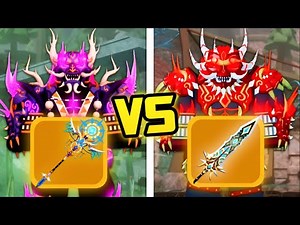 Max MAGE VS WARRIOR Set Dungeon Quest